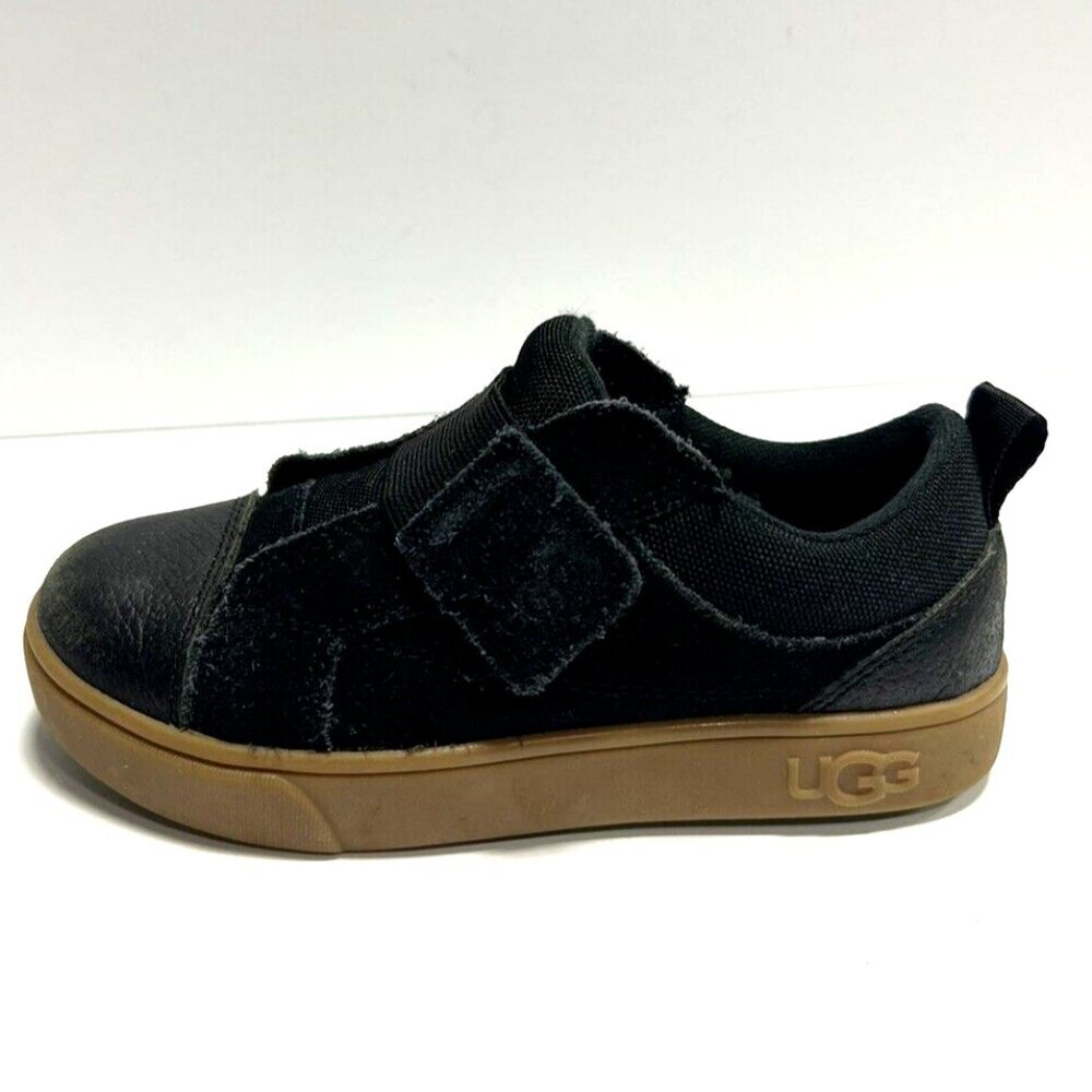 UGG Kids Rennon Low Sneaker Black Size 11 M Youth